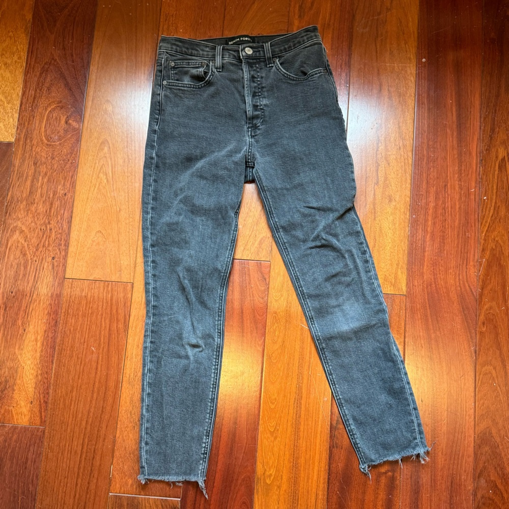 Aritzia denim forum black jeans